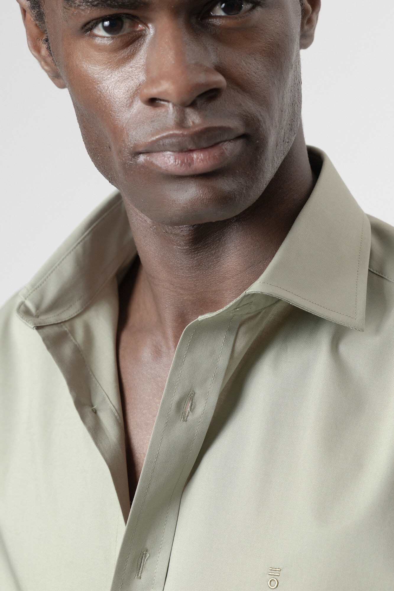 PuroEGO Camisa casual popelin algod&oacute;n