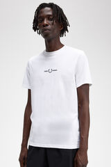 Fred Perry Camiseta manga curta Fred Perry Branco