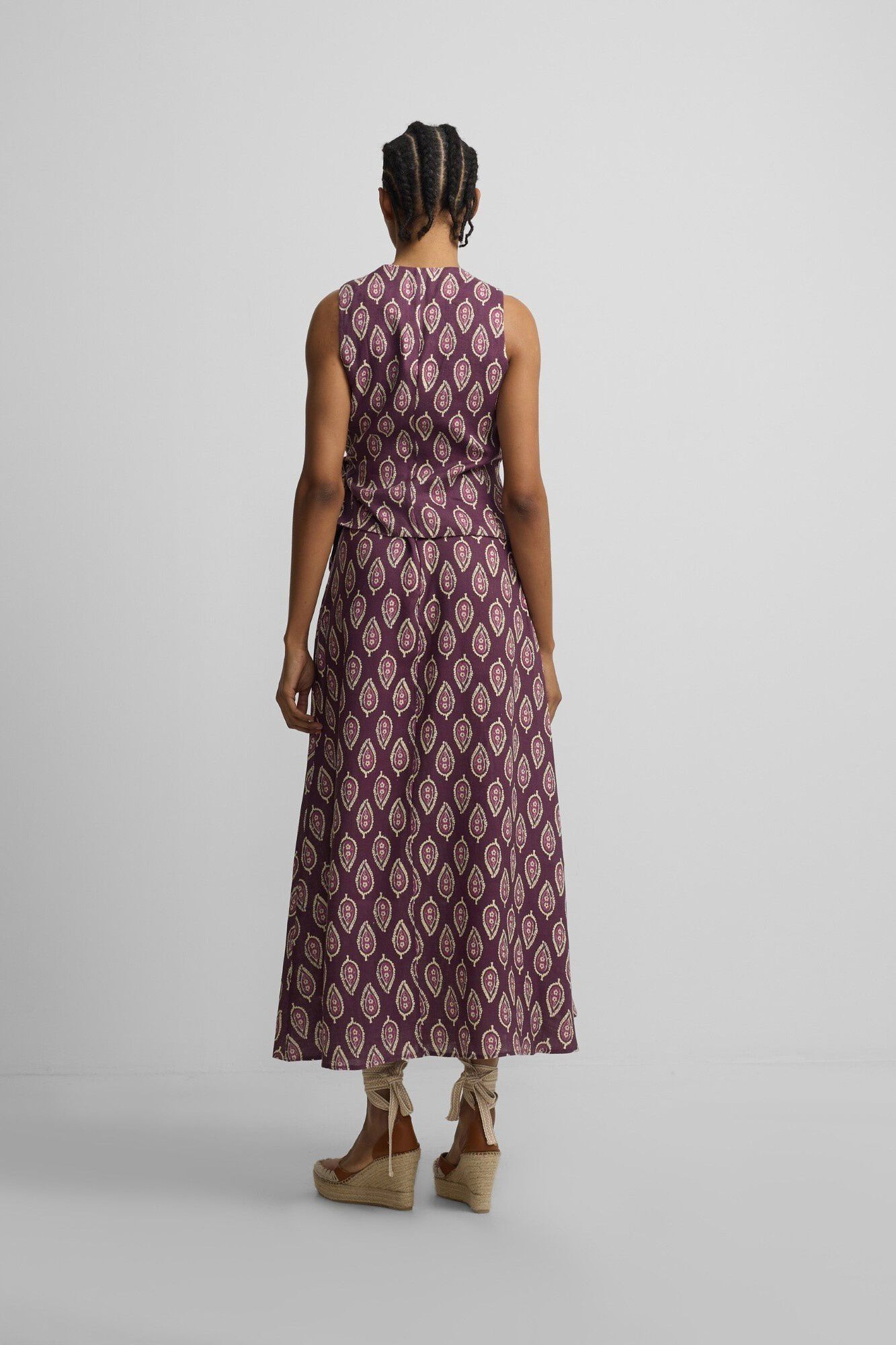 Silbon Saia comprida estampada Granada