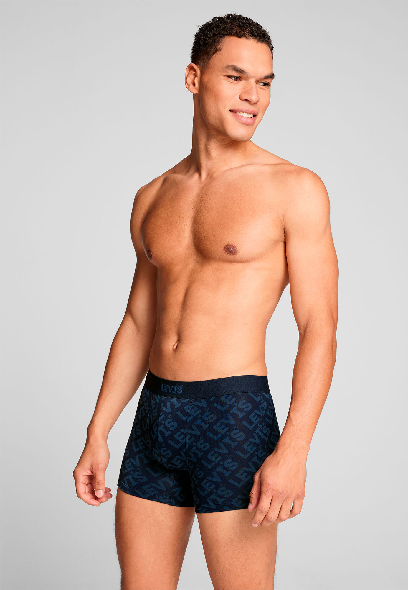 Levi's Pack of 2 Levi's cotton boxers  Printed blue