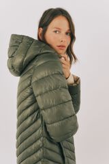 Cortefiel Reversible thermolite® anorak Green