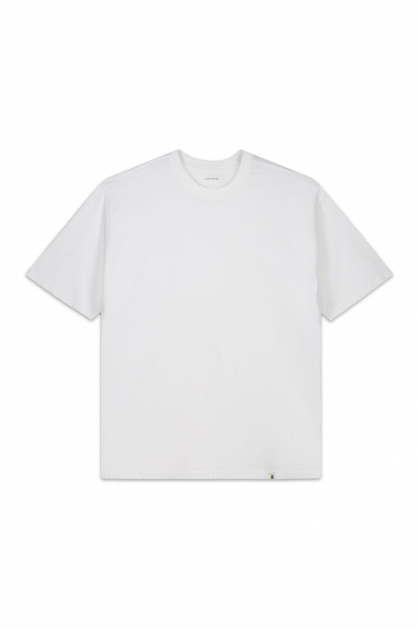 Cortefiel Plain T-shirt White