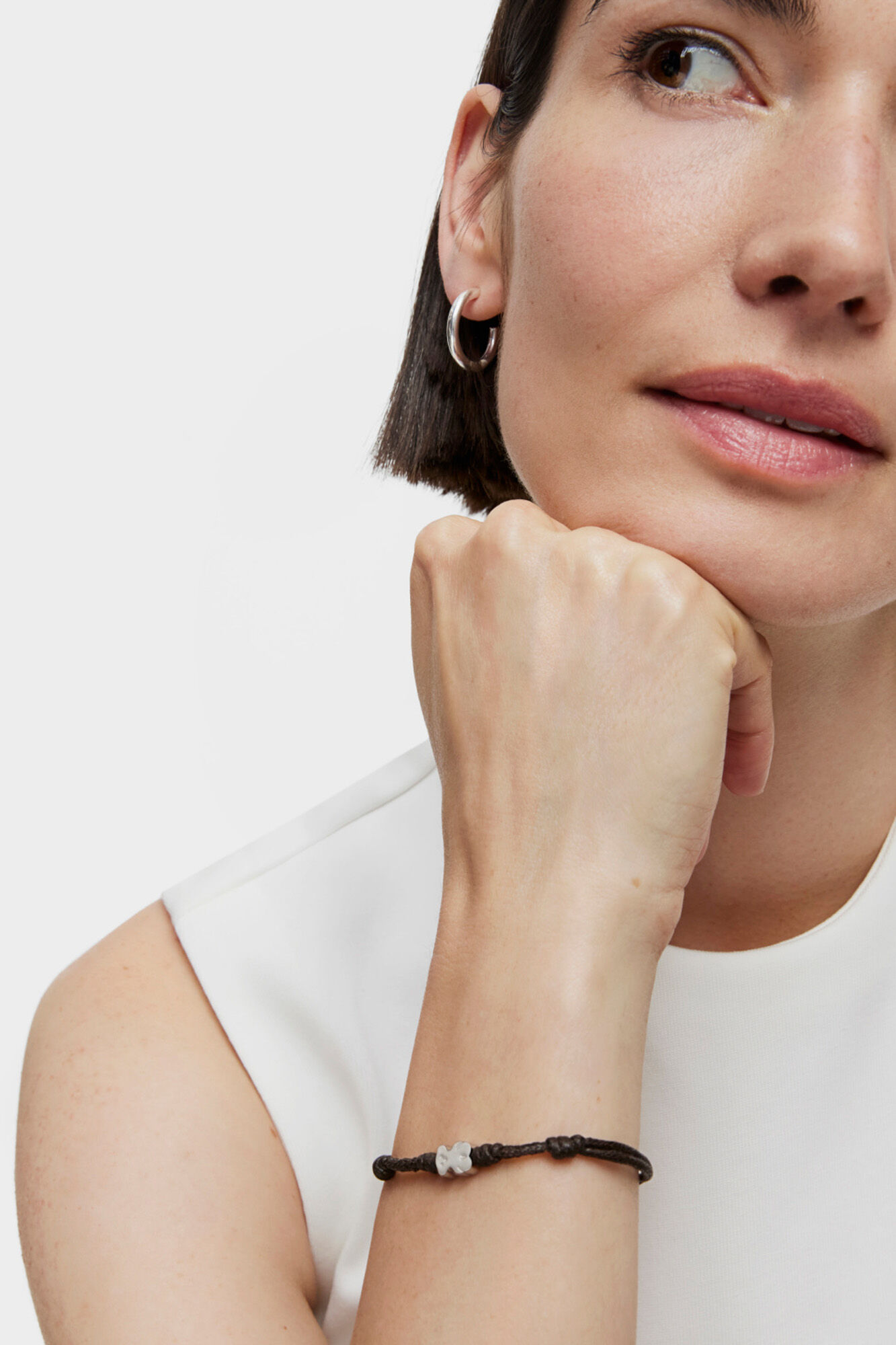 Tous Pulsera TOUS Super Micro Gris