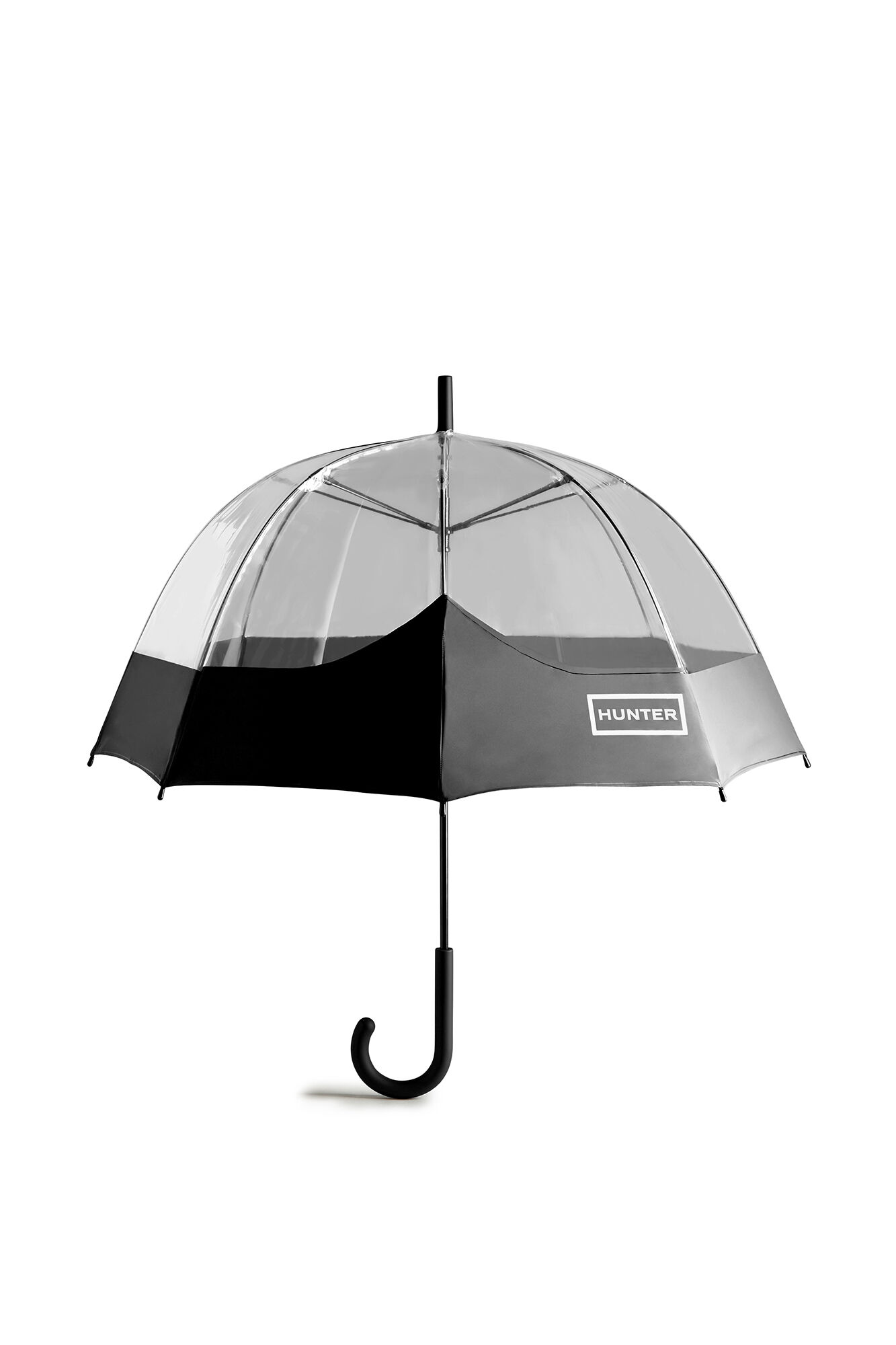 Hunter Paraguas orig weld moust bubb Negro