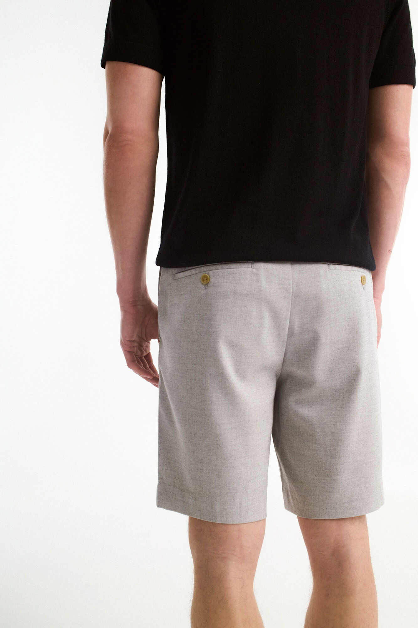 Selected Bermuda Relaxed Fit Cinzento