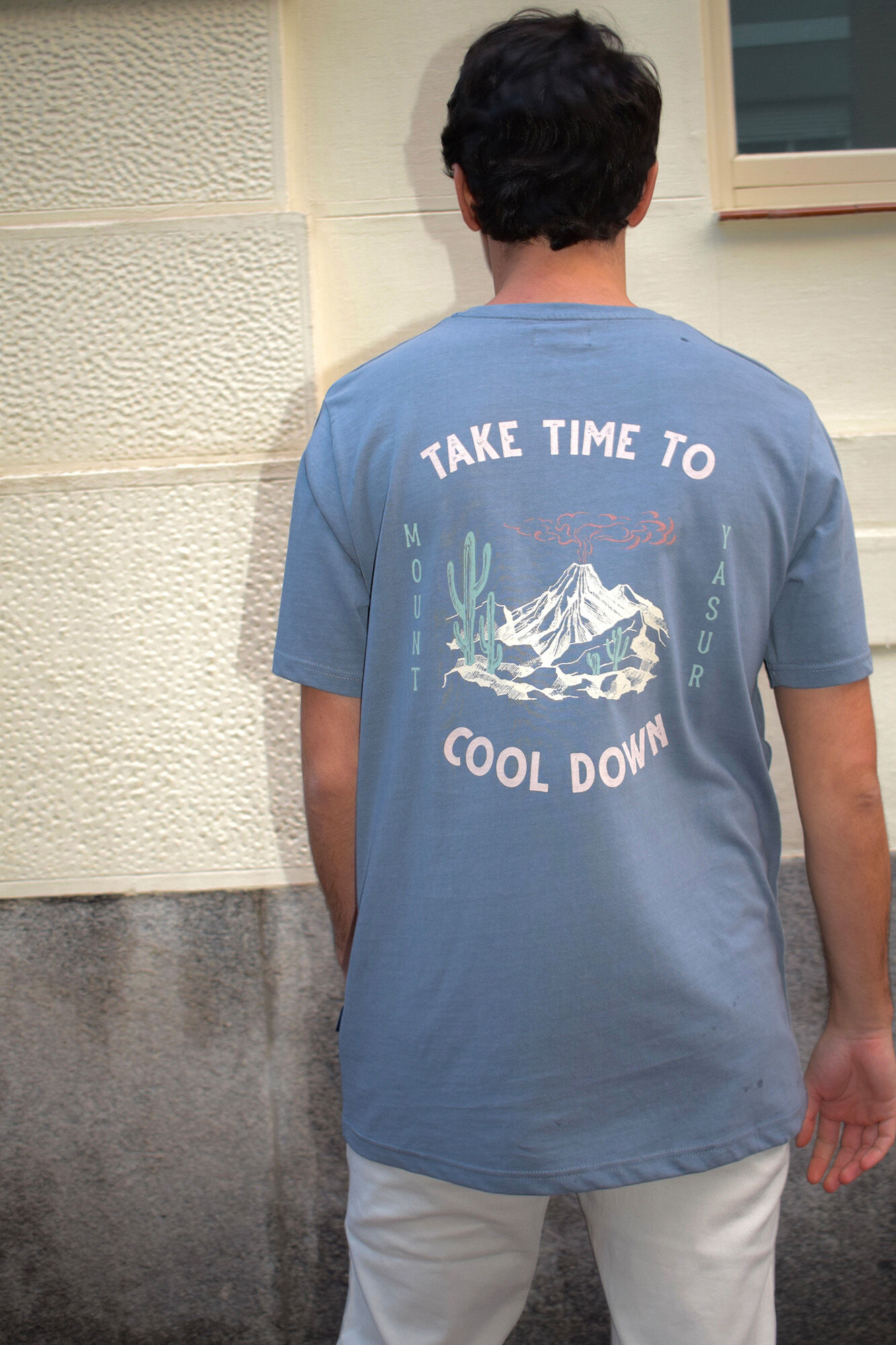 Cloking Camiseta Lavada Burdeos Fooders