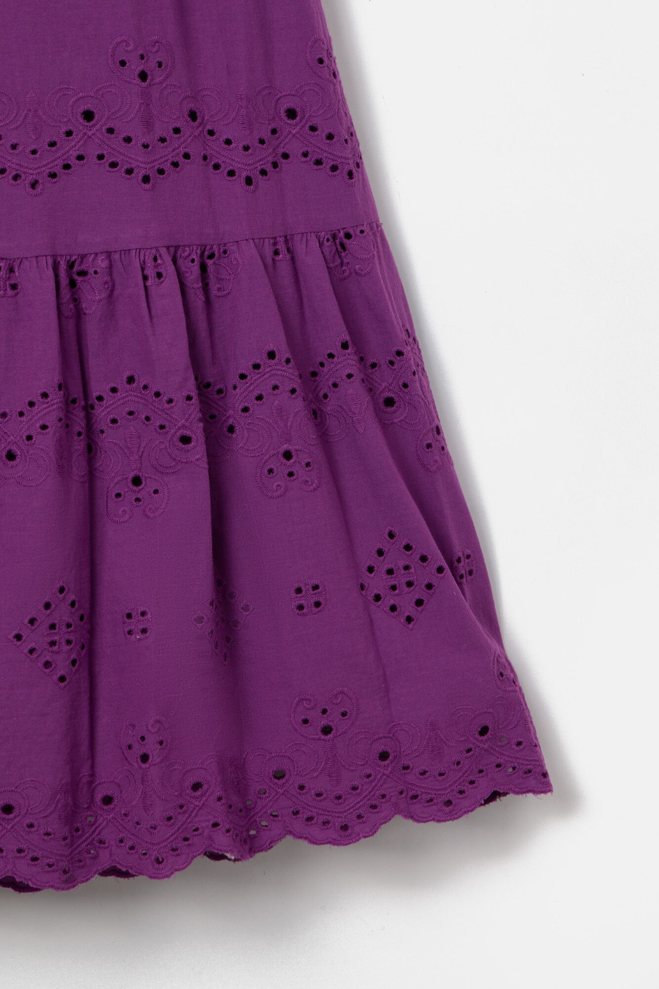 Silbon Vestido calados Morado