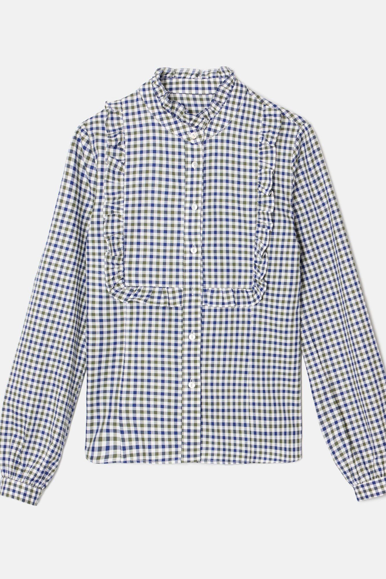 Silbon Blusa jacquard xadrez Multicolorido