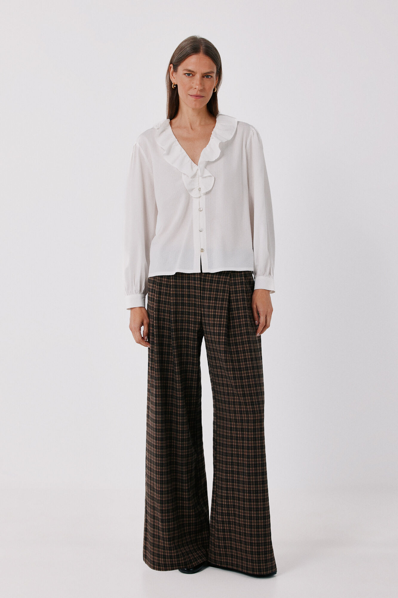 Cortefiel Ruffle blouse