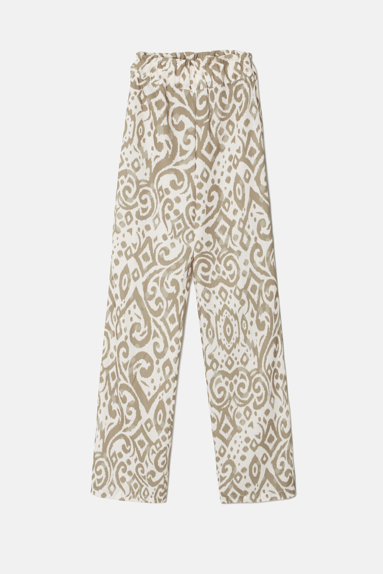 Silbon Cal&ccedil;as culotte com estampado &eacute;tnico  Impress&atilde;o