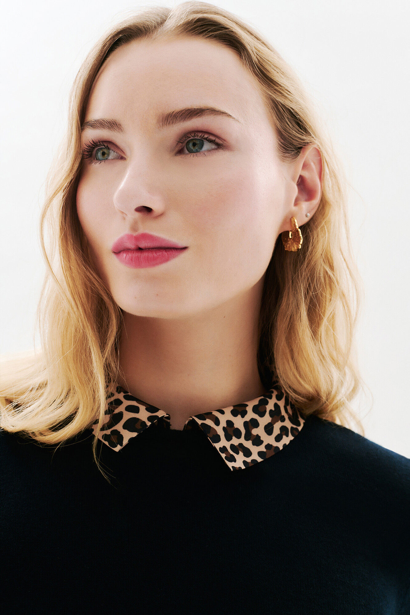 Caroll Camisola gola animal print