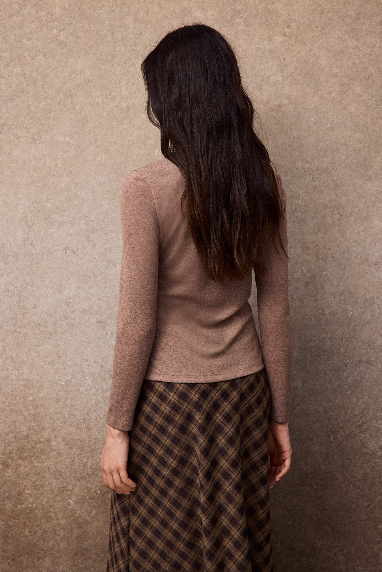 Slowlove Top estructura Beige