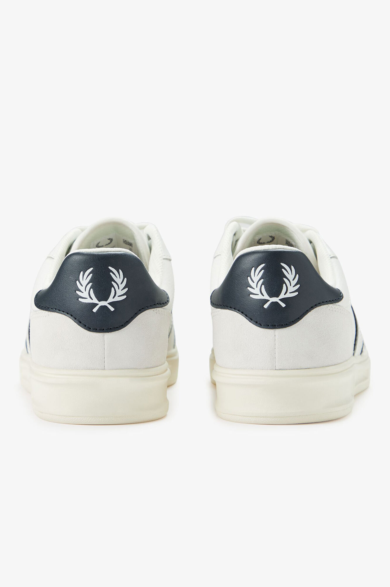 Fred Perry B4 embossed leather/suede sneaker Multicolour