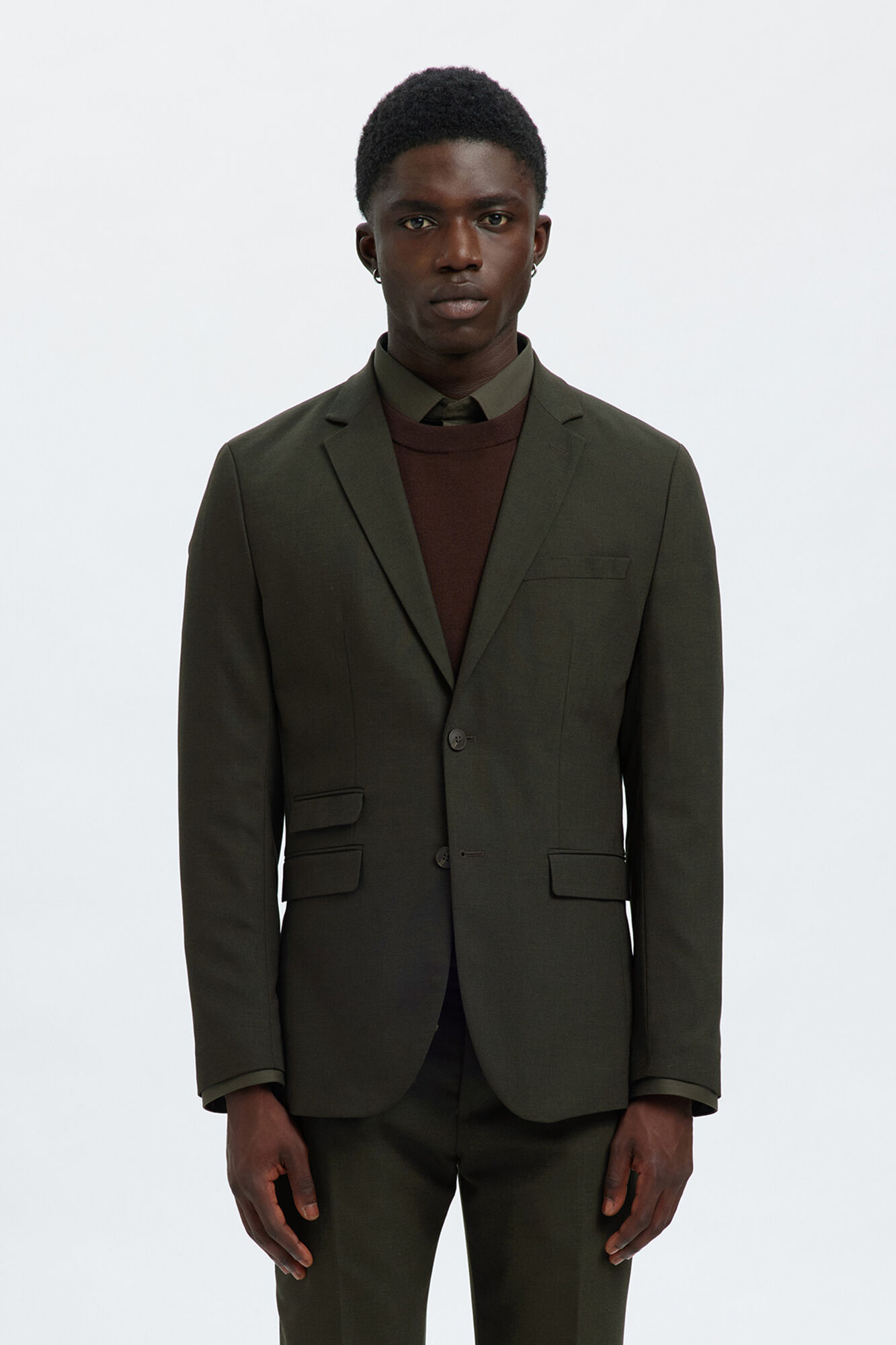 Selected Palet&oacute; Slim Fit Verde