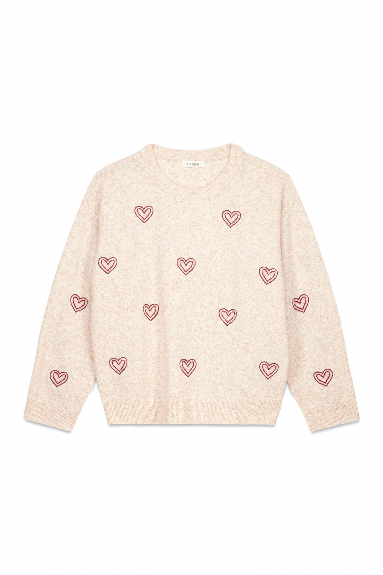 Slowlove Jersey bordado Ecru