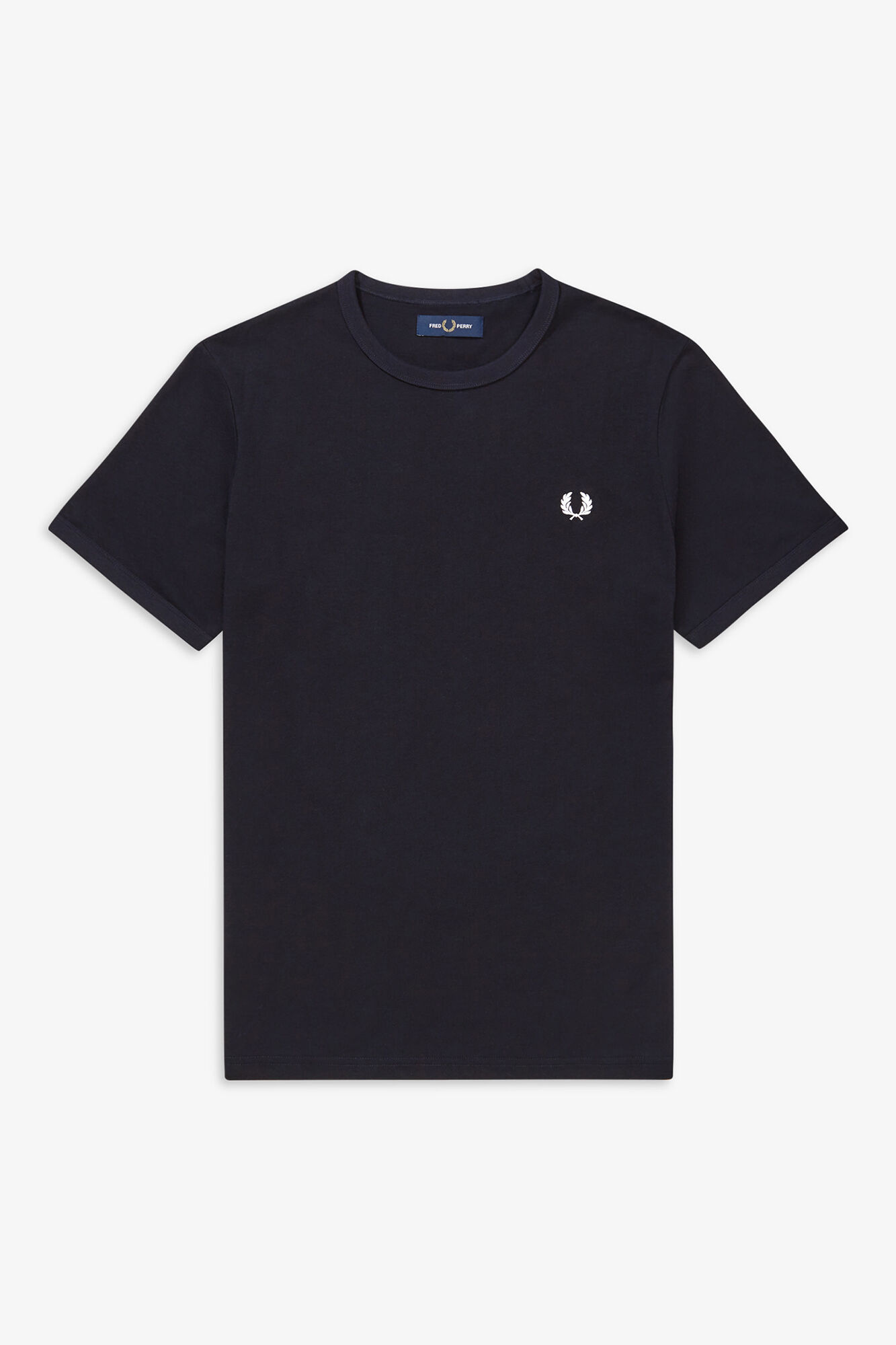 Fred Perry Ringer T-shirt Navy