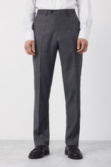 Cortefiel Dynamic structured grey trousers Dark grey