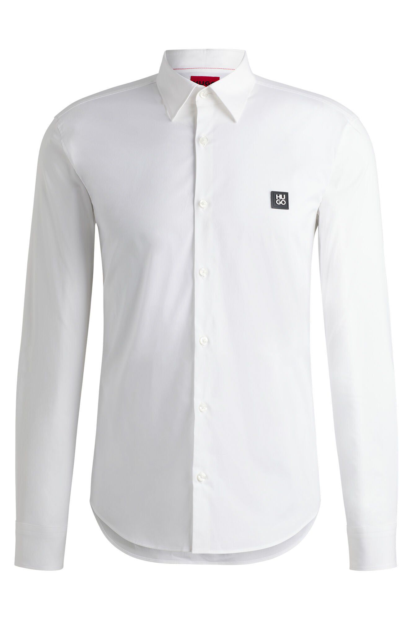 HUGO Camisa de manga comprida Branco