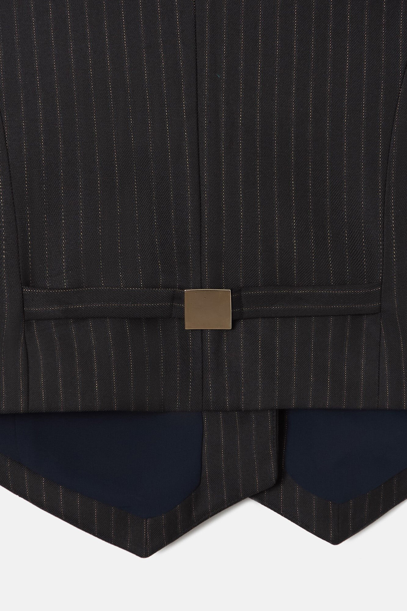 Silbon Pinstripe vest Grey