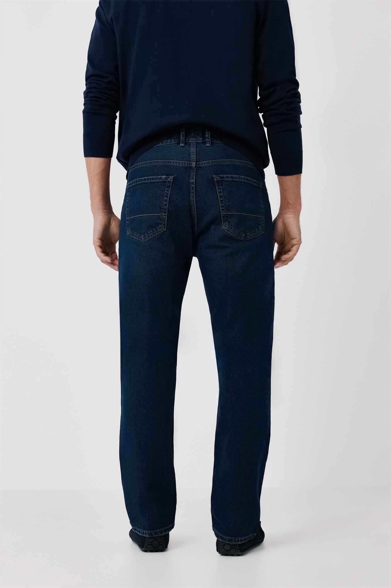 Cortefiel Regular fit jeans Navy