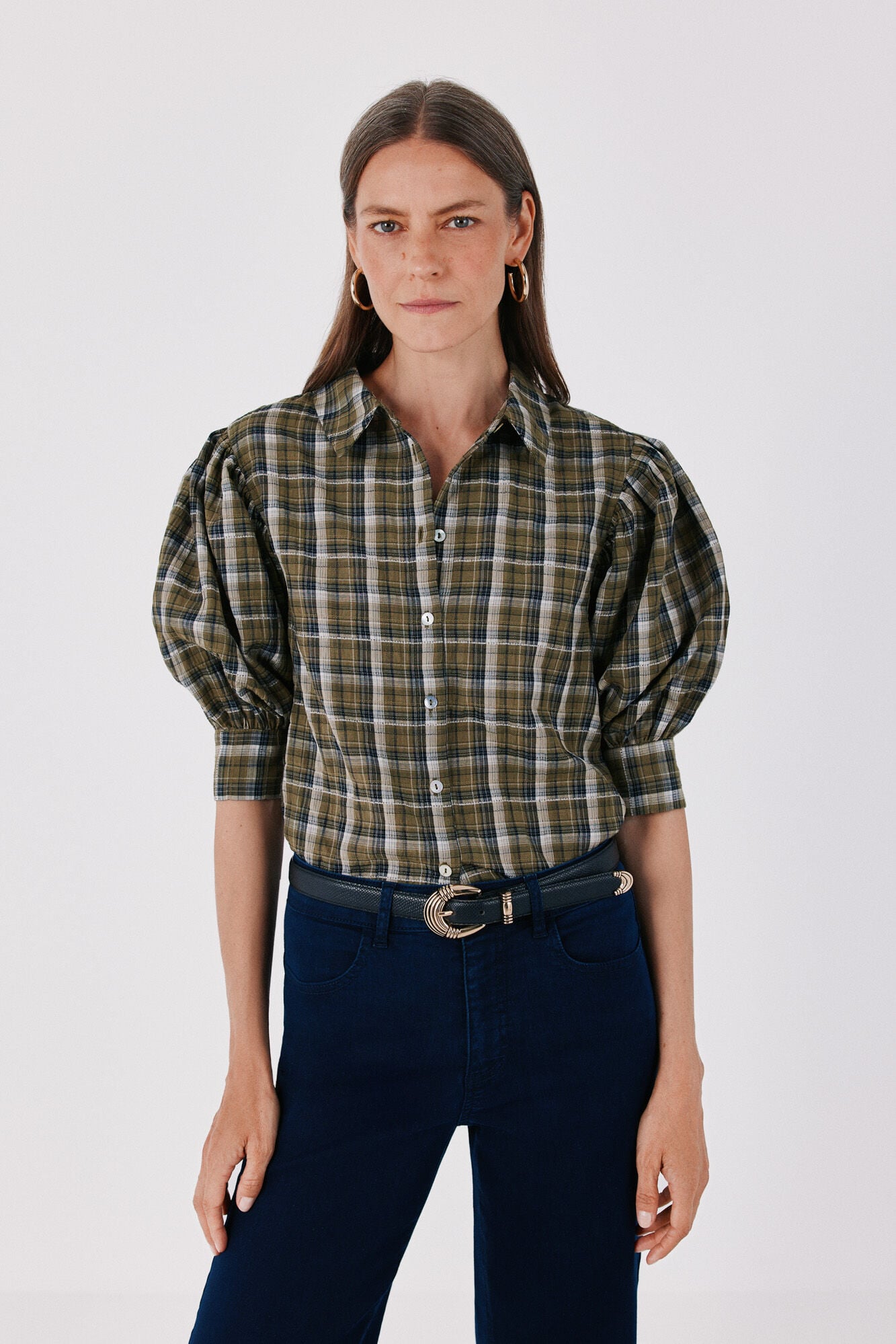 Cortefiel Plaid shirt
