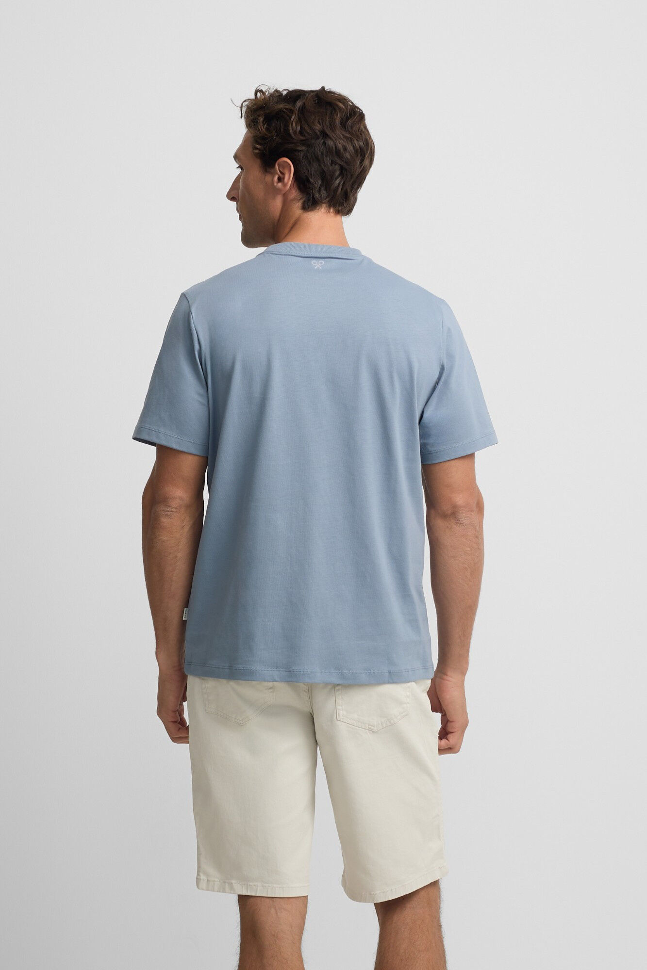 Silbon Flock T-shirt SILBON Blue