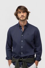 El Ganso Camisa Garment Dyed Button Down Azul