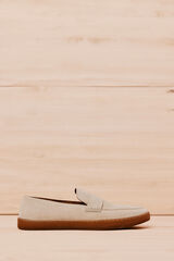 OOTO Mocassim de pele Castanho