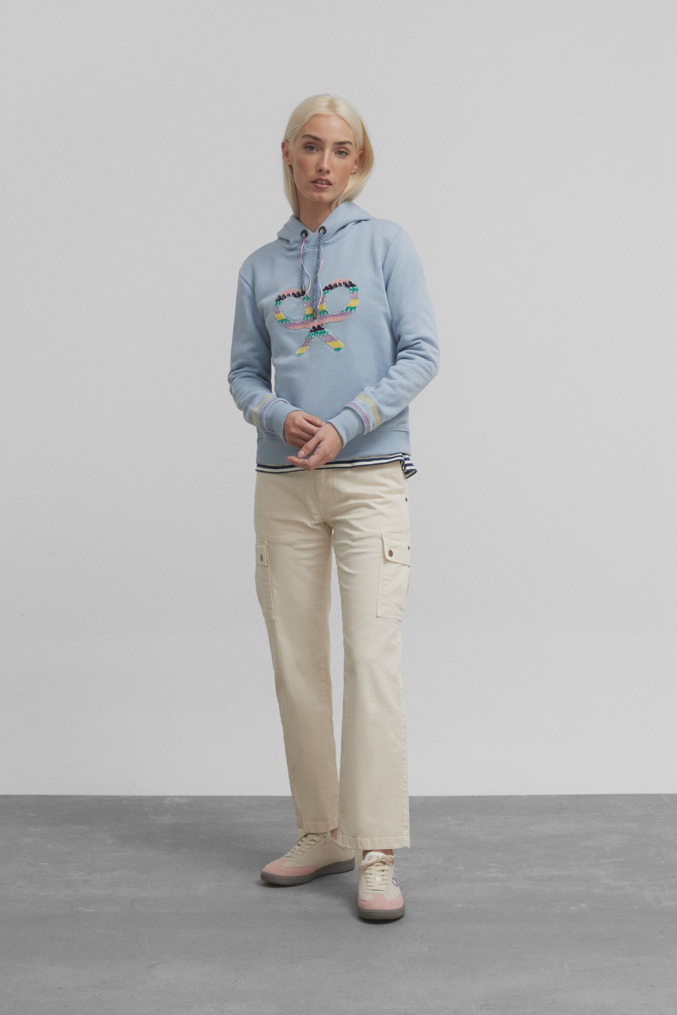 Silbon Sudadera woman raqueta etnica Azul