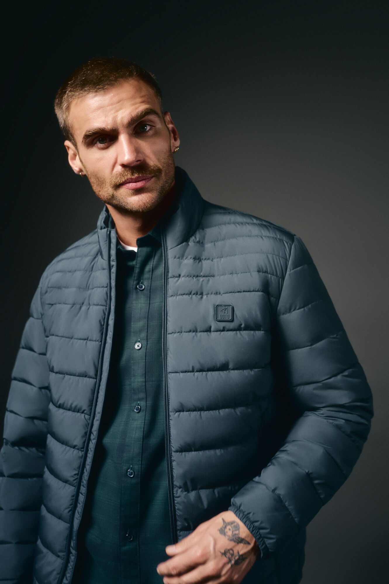 OOTO Cazadora acolchada ultralight Azul marino