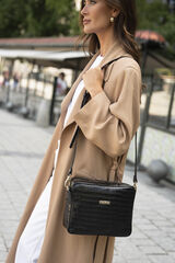 The Code Bolsa tiracolo Charlotte preta Preto