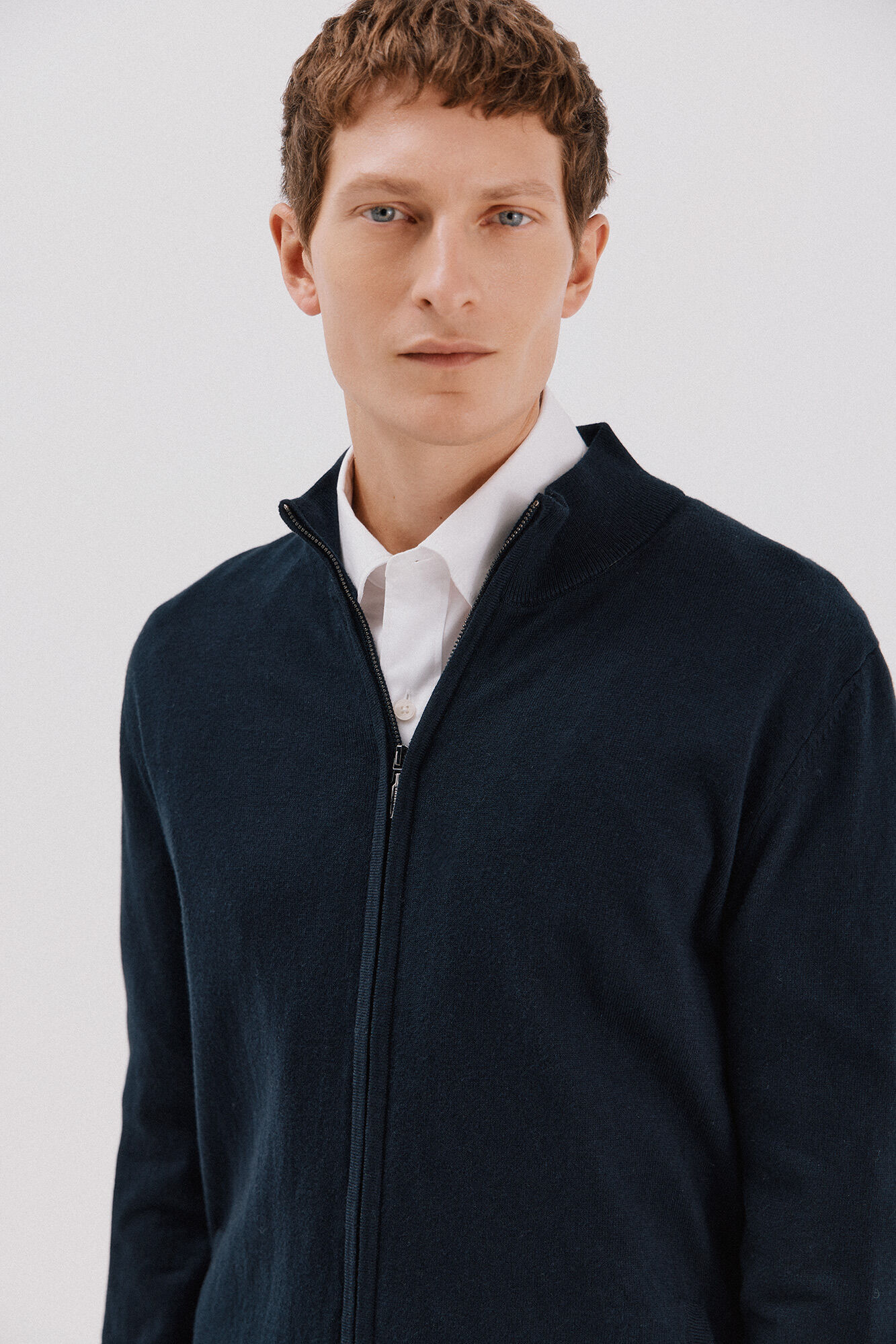 Cortefiel Cotton and cashmere cardigan 