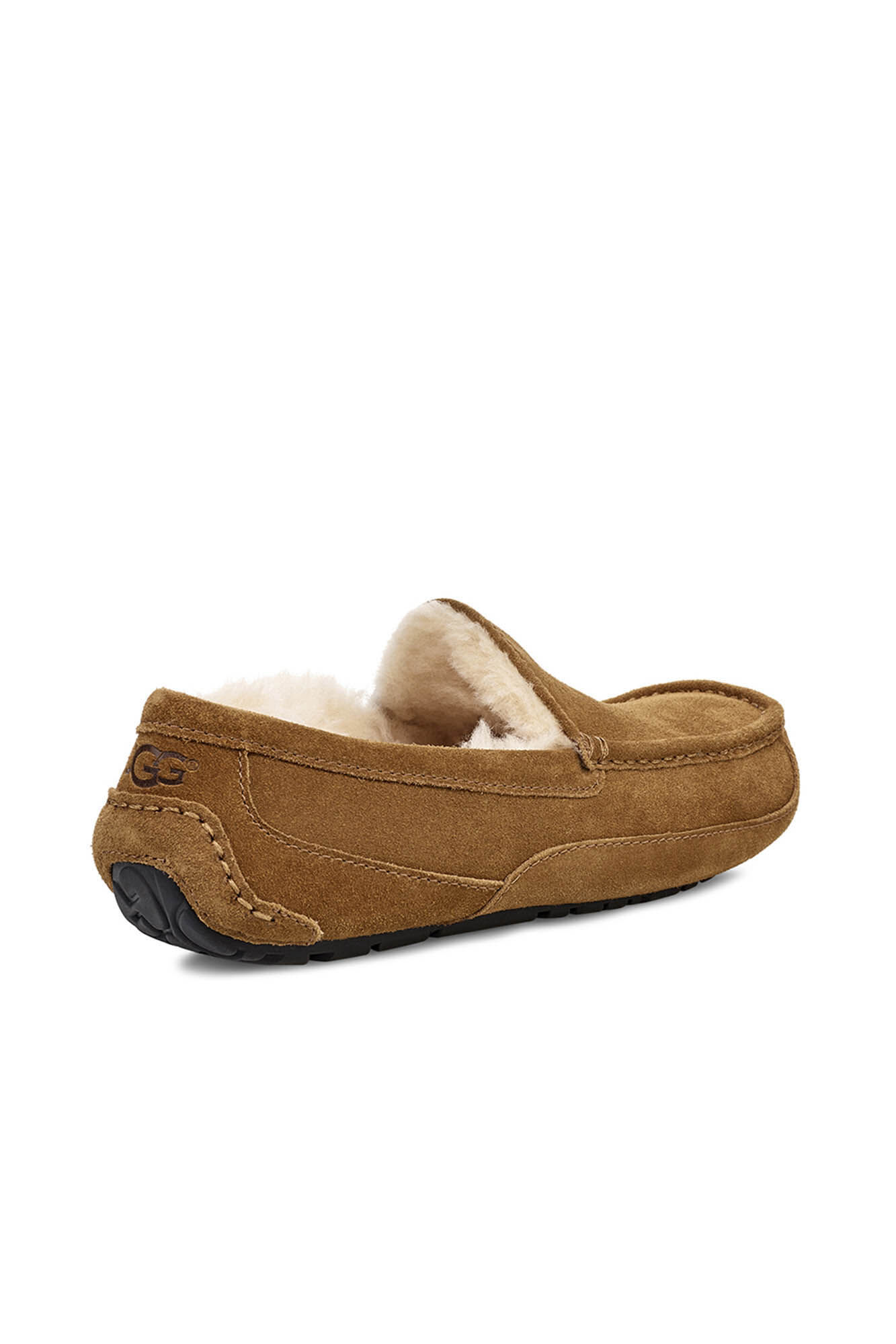 Ugg Ascot suede loafer style slipper. UGG Brand Brown