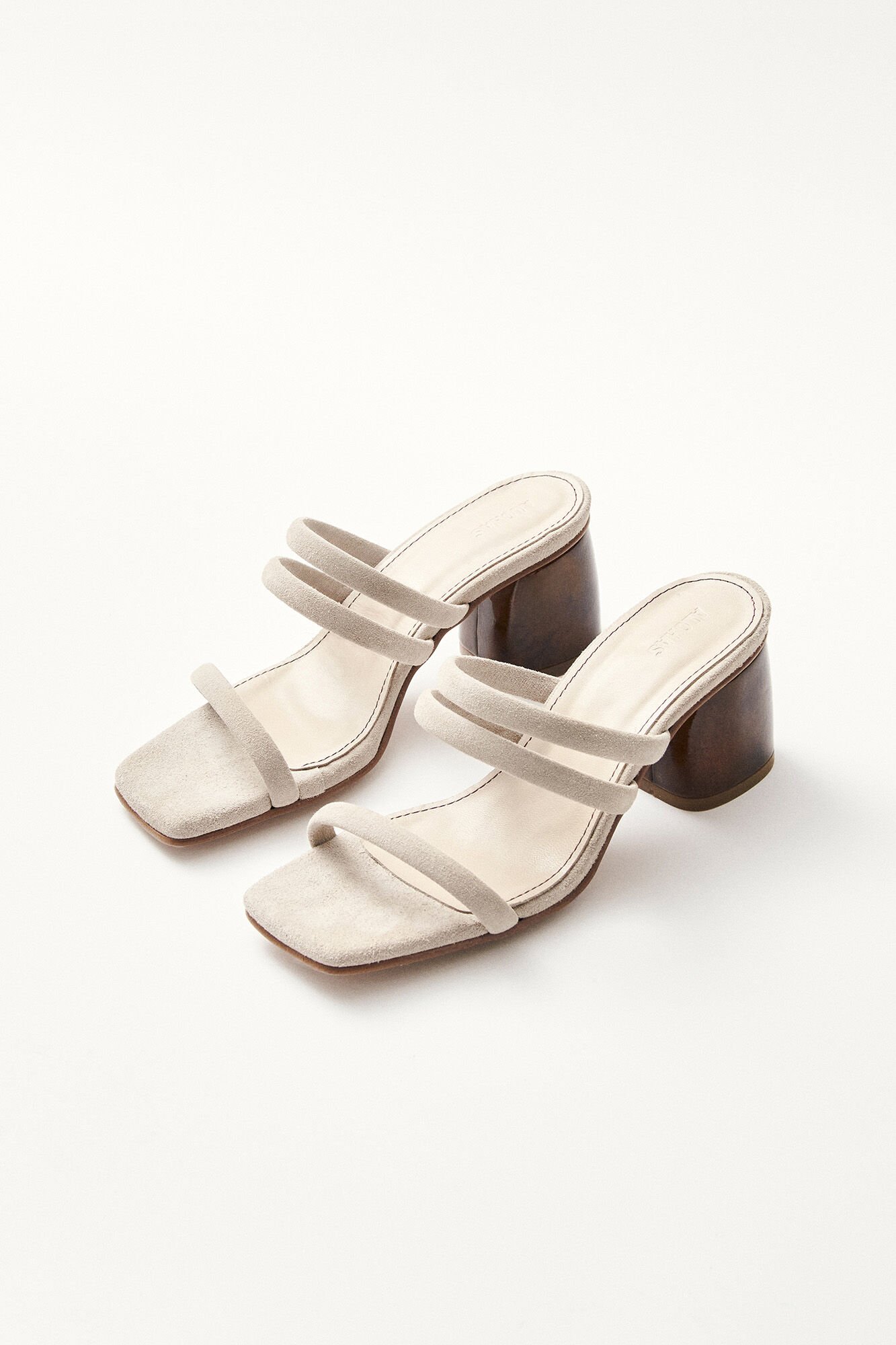 Alohas Indiana Leather Sandals Beige