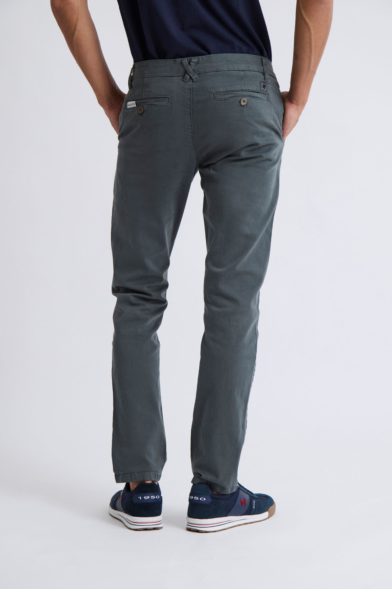 Williot Cal&ccedil;as chino justas Azul