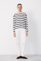 Cortefiel Sensational straight jeans White