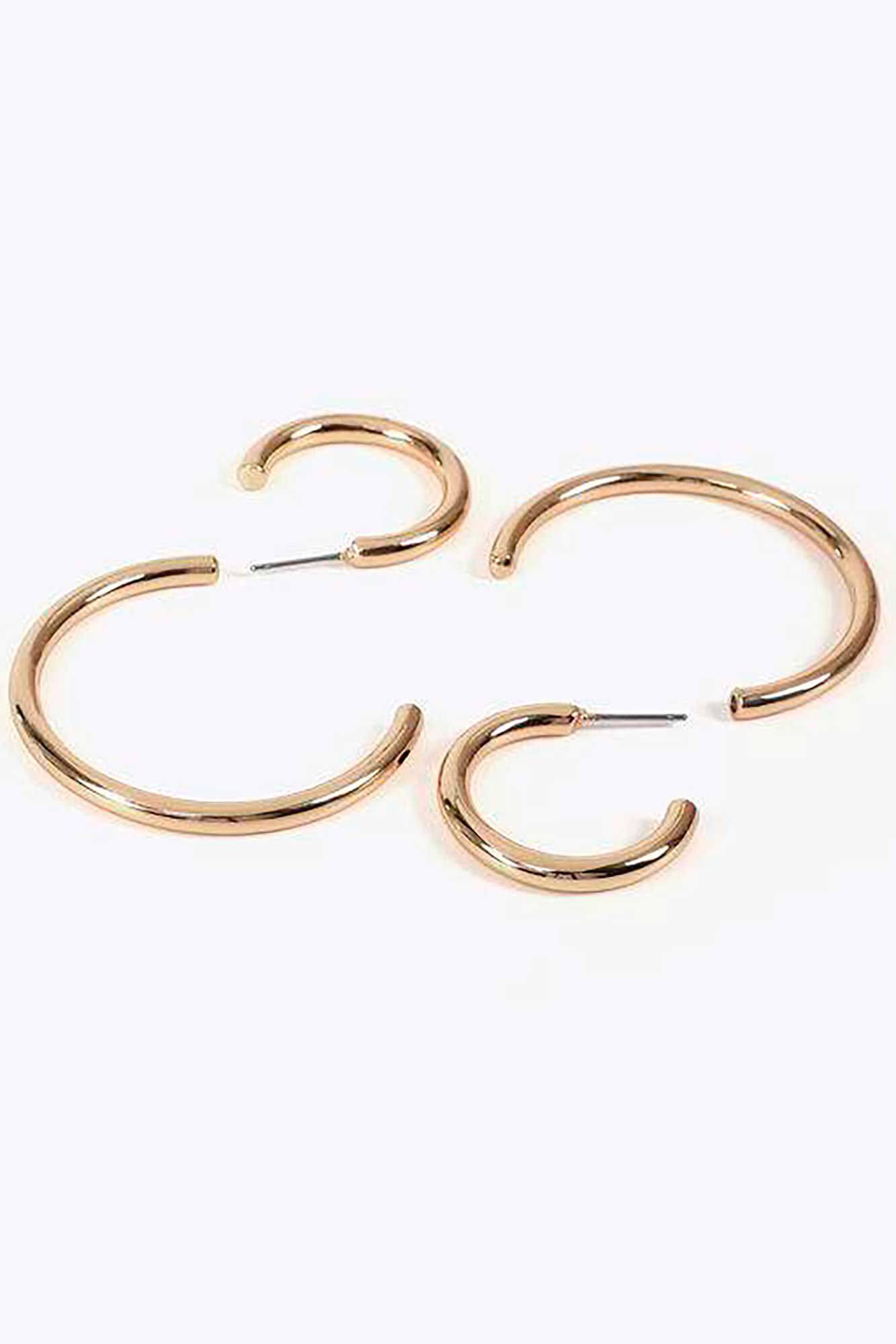 Lola Casademunt Brincos em espiral Dourado