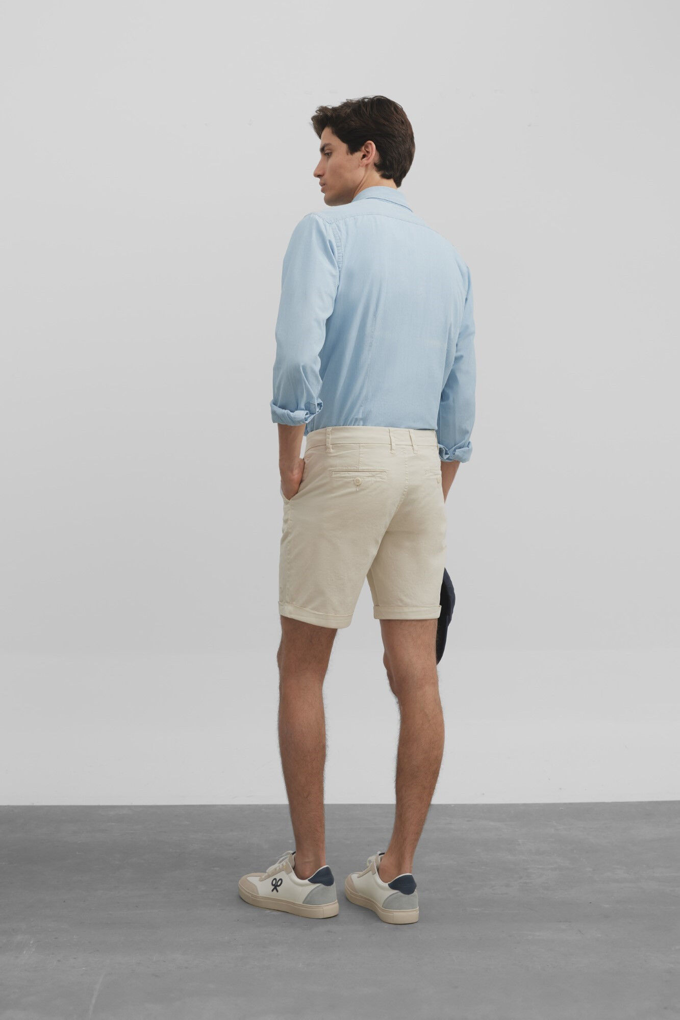 Silbon Silbon classic Bermuda shorts Beige