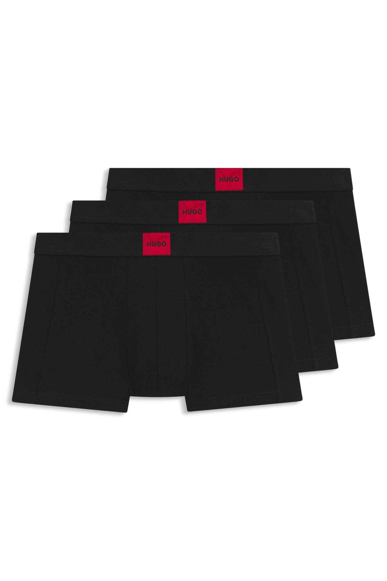 HUGO Pacote de tr&ecirc;s boxers