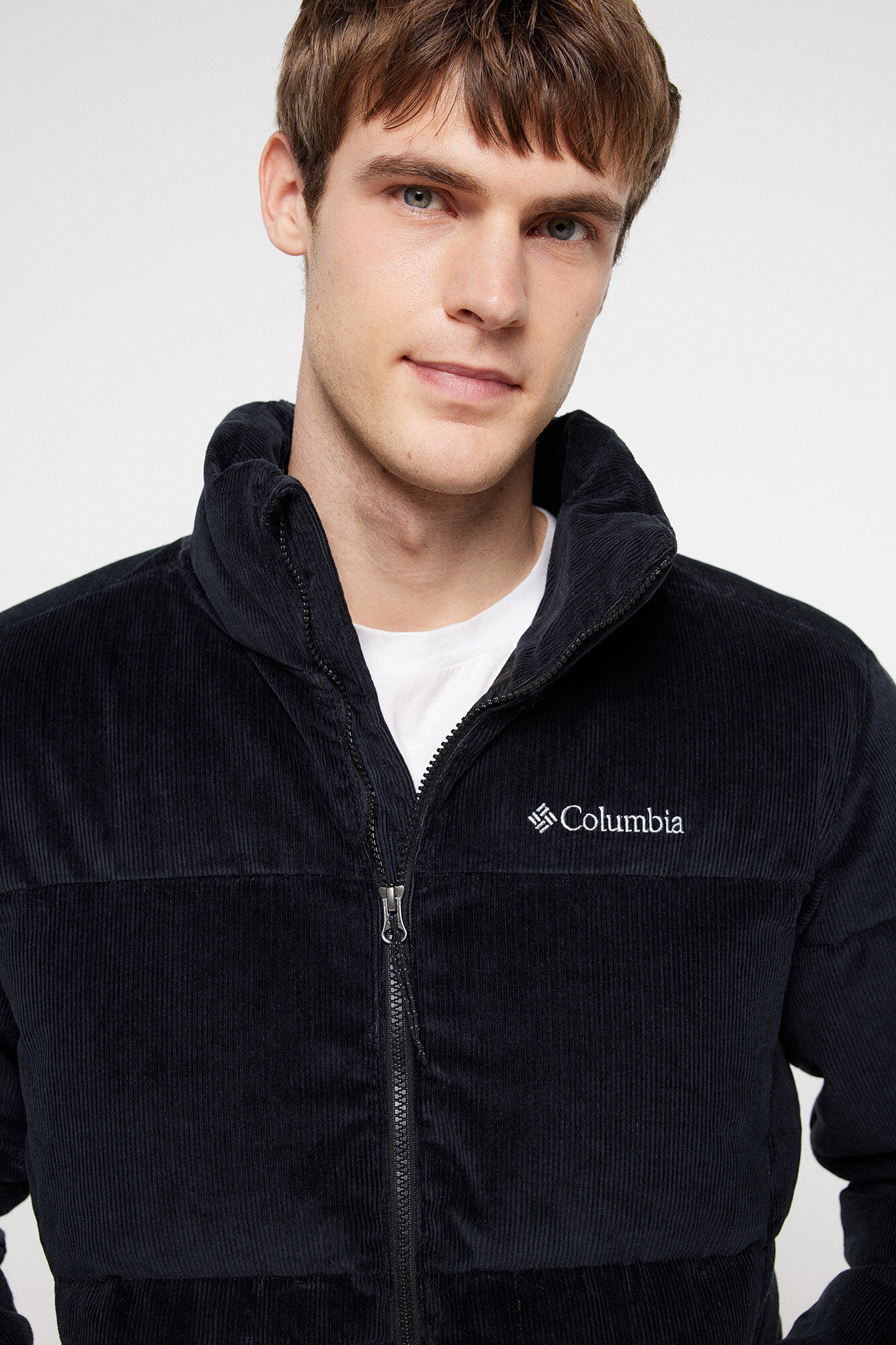 Columbia Columbia Puffect&trade; corduroy puffer jacket for men Black