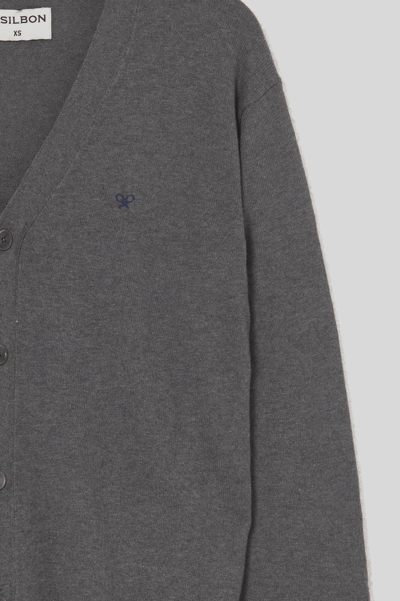 Silbon Cardigan classic gris Gris