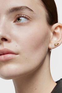 Tous Pendientes aro cortos bolas de plata 10 mm