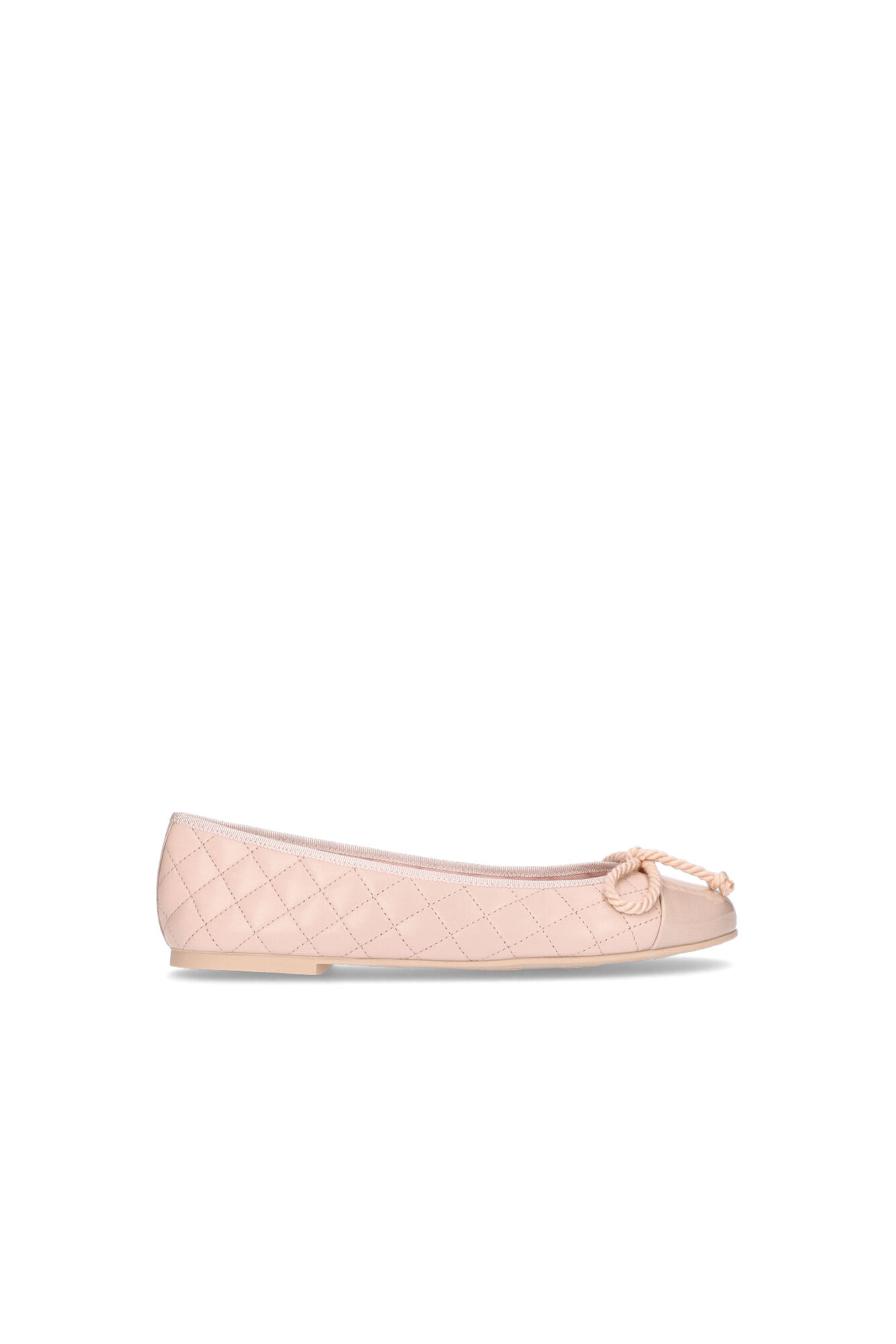 Pretty Ballerinas Rosario ballerina in quilted nappa Pink