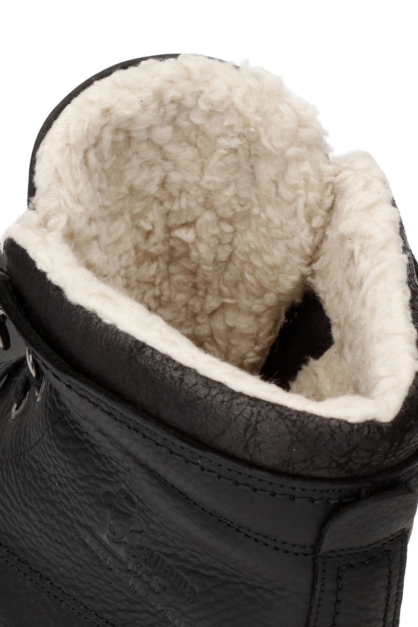 Panama Jack Bota de homem em pele napa Preto