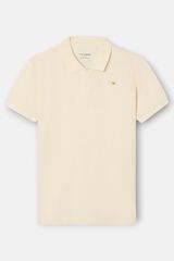 Silbon Classic plain polo shirt Ivory