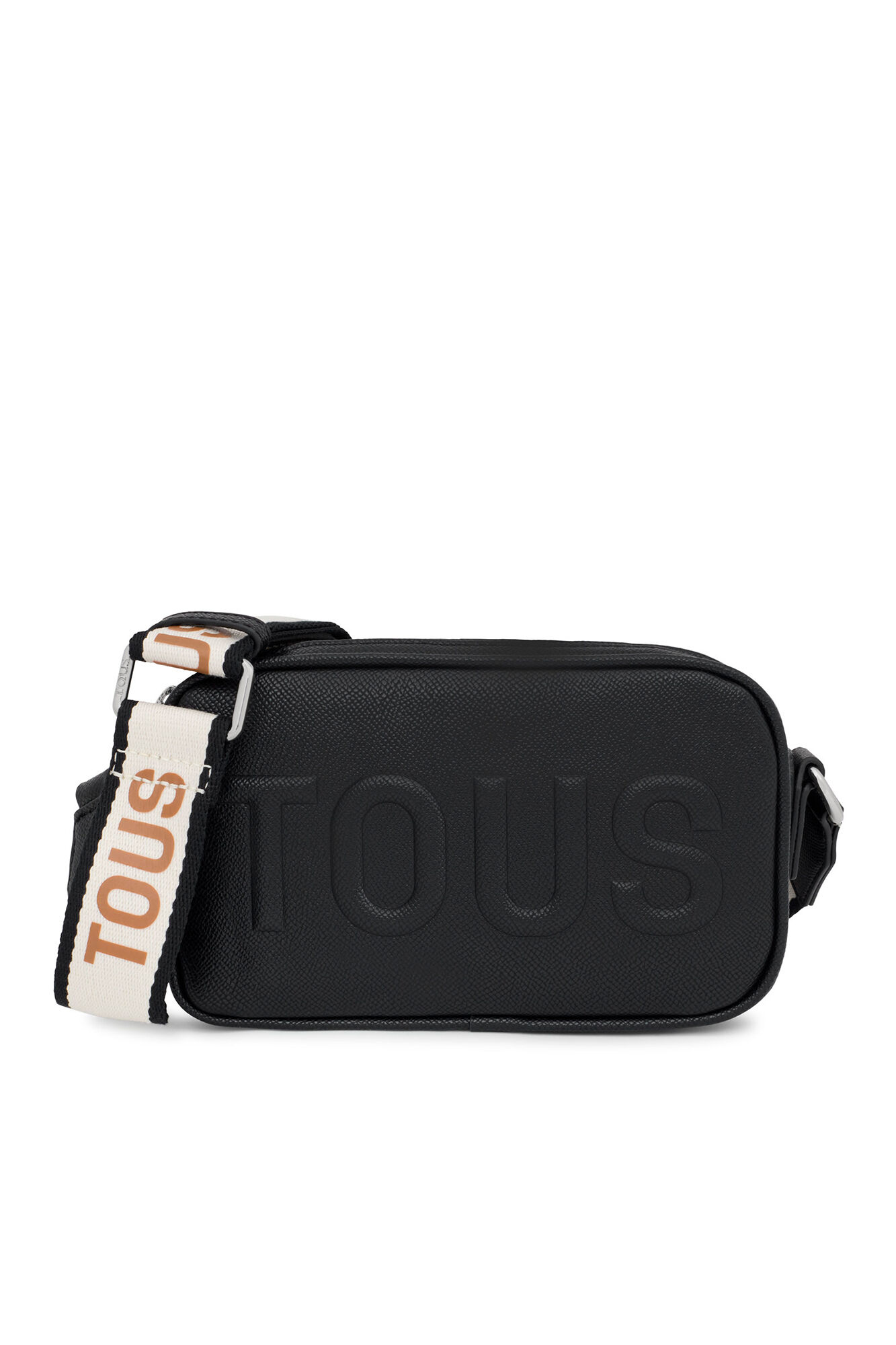 Tous La Rue black crossbody reporter bag Black