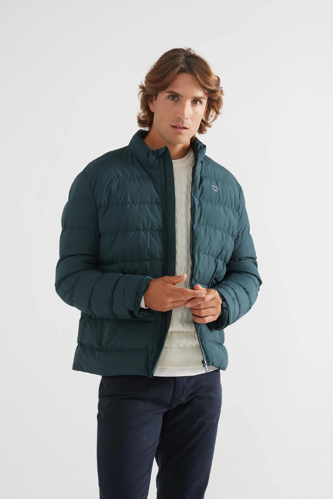 Silbon Abrigo tecnico warm verde Verde