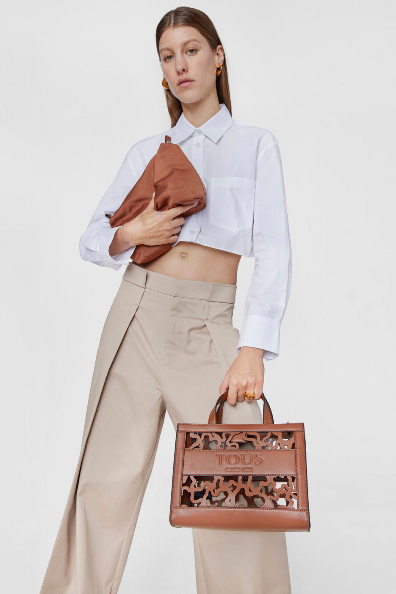 Tous Shopping mediano Amaya Kaos Shock marr&oacute;n Marr&oacute;n