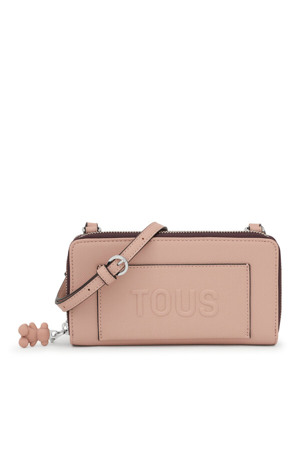 Cortefiel Taupe TOUS La Rue New mobile wallet Nude