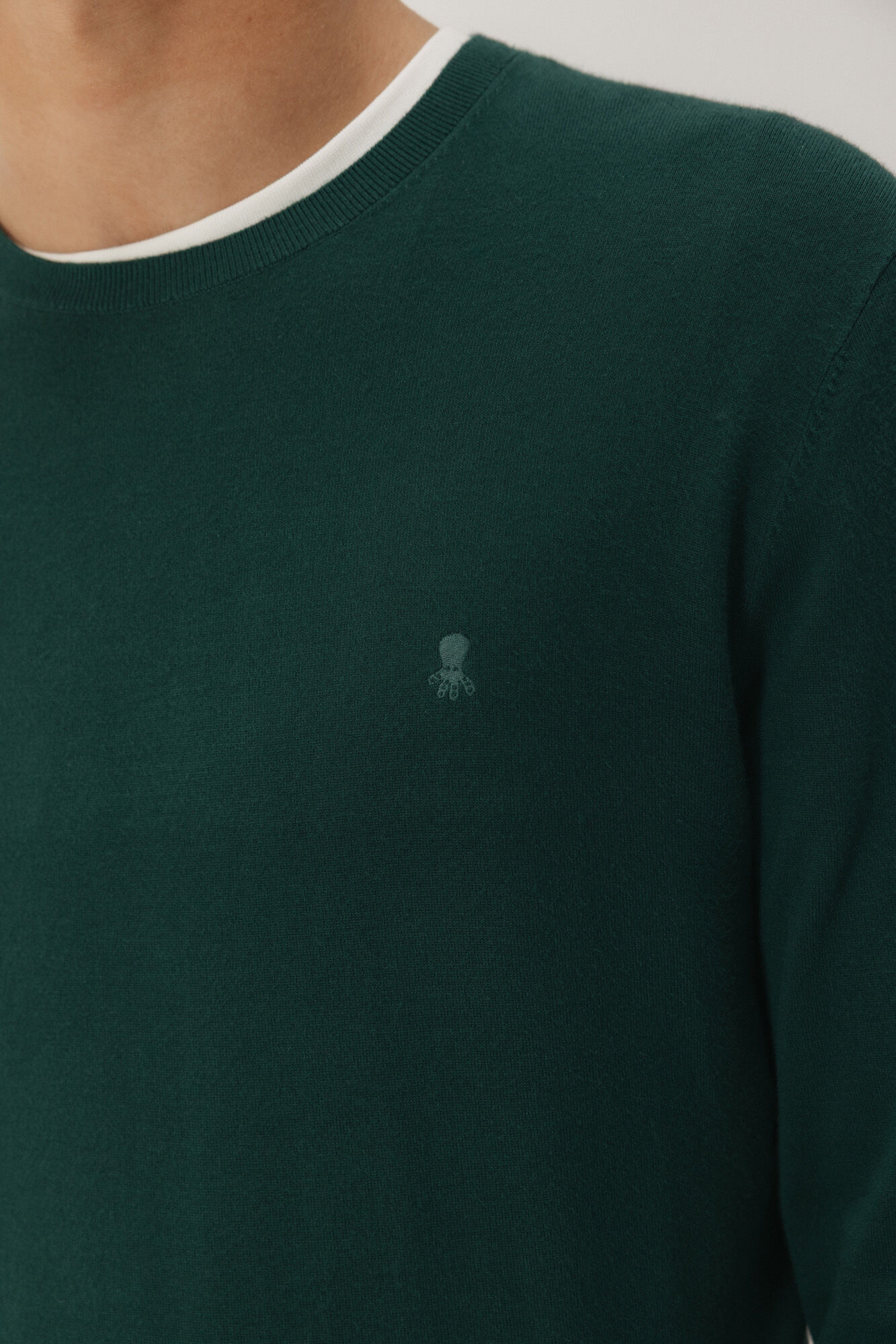 elPulpo Camisola b&aacute;sica com logo